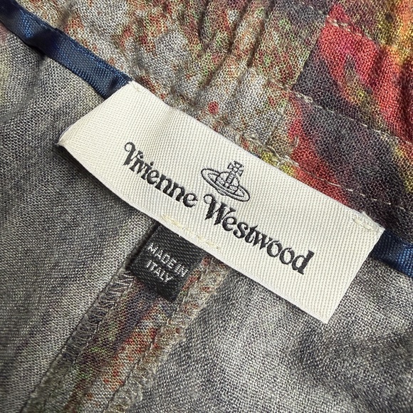 Vivienne Westwood Beautiful Samurai Cut 2019 Crazy Print Cargo Pants - Picture 12 of 13